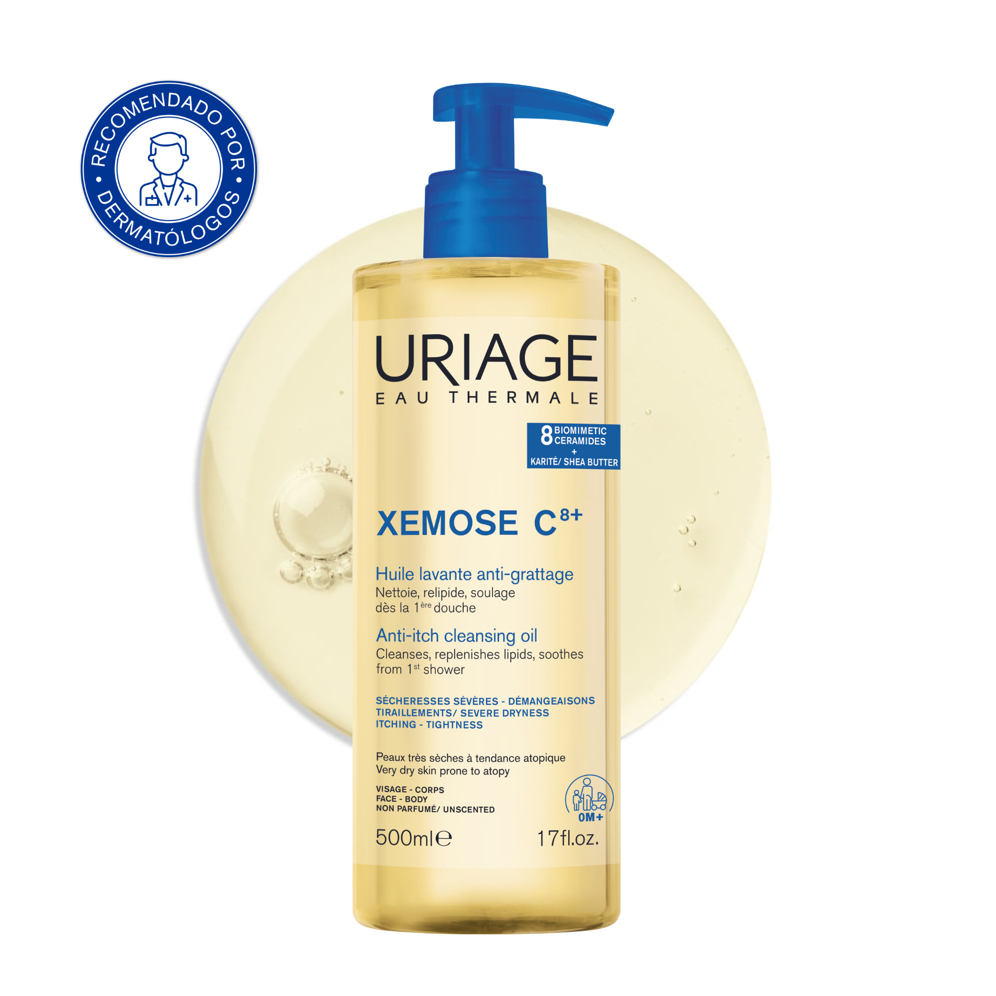 XEMOSE C8+ ACEITE LIMPIADOR ANTI-PICOR - 500ML